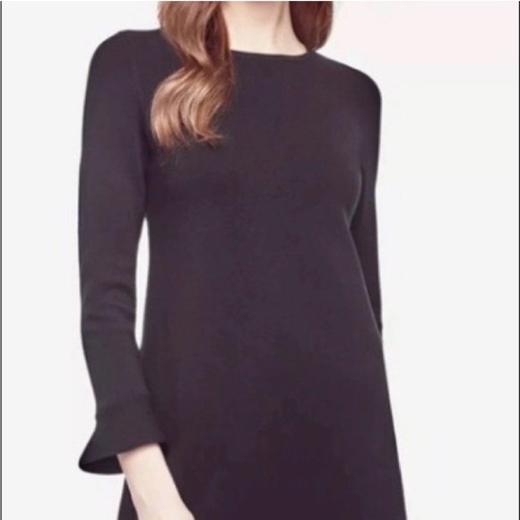 Ann Taylor Refined Knit Fluted Sleeves in Black Size Med BNWT - Picture 6 of 8
